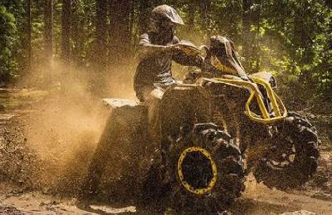 Can you ride an ATV in the rain
